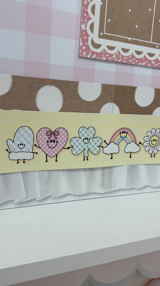Celebrate The Seasons Bulletin Board Border | A Year In Pastel