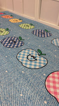 Load and play video in Gallery viewer, Happy Gingham Apples on Jean Classroom Mat by Schoolgirl Style
