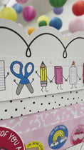 Load and play video in Gallery viewer, Buddies forever school supplies bulletin board border 
