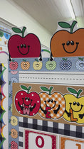 Load and play video in Gallery viewer, 90s teacher rainbow apple statement pieces
