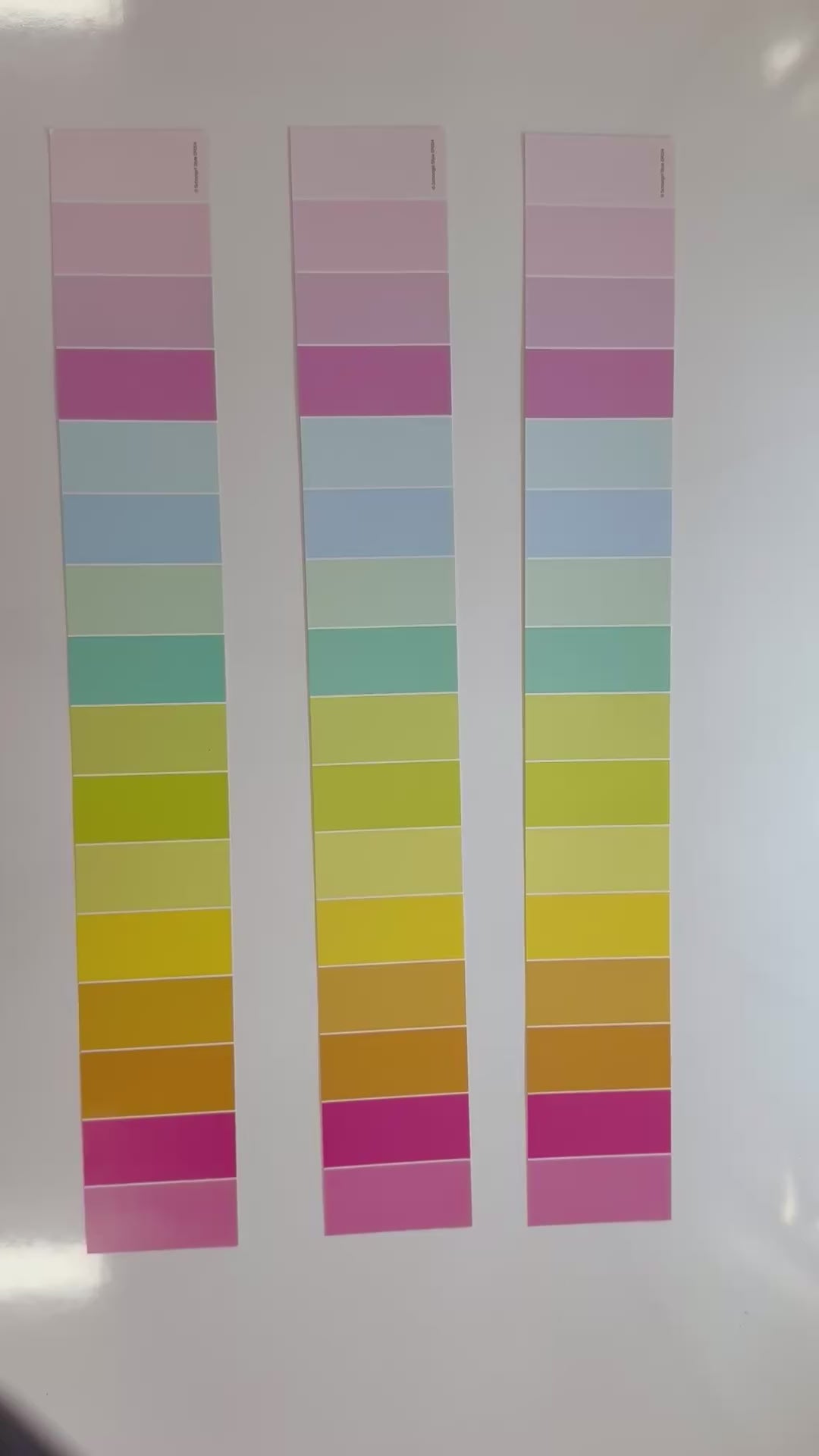 Candy stripes rainbow pastel border 