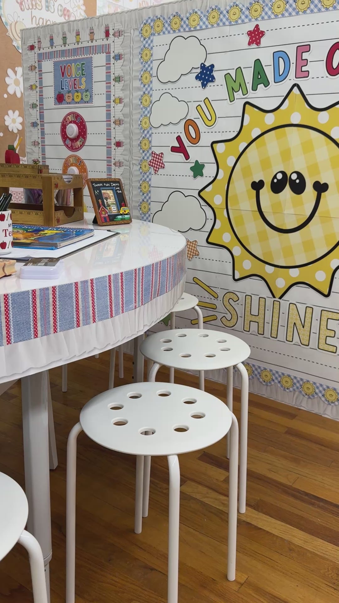 90s teacher summer bulletin board set
