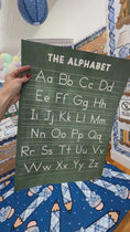 Load and play video in Gallery viewer, Vintage Chalkboard Alphabet Poster
