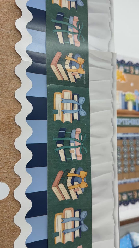 stars hollow stripe border