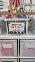 Load and play video in Gallery viewer, Printable Vintage Papers to Grade & Pencil Labels | Storybook Circus
