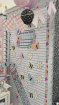 Load and play video in Gallery viewer, pastel gingham composition notebook statement piece 
