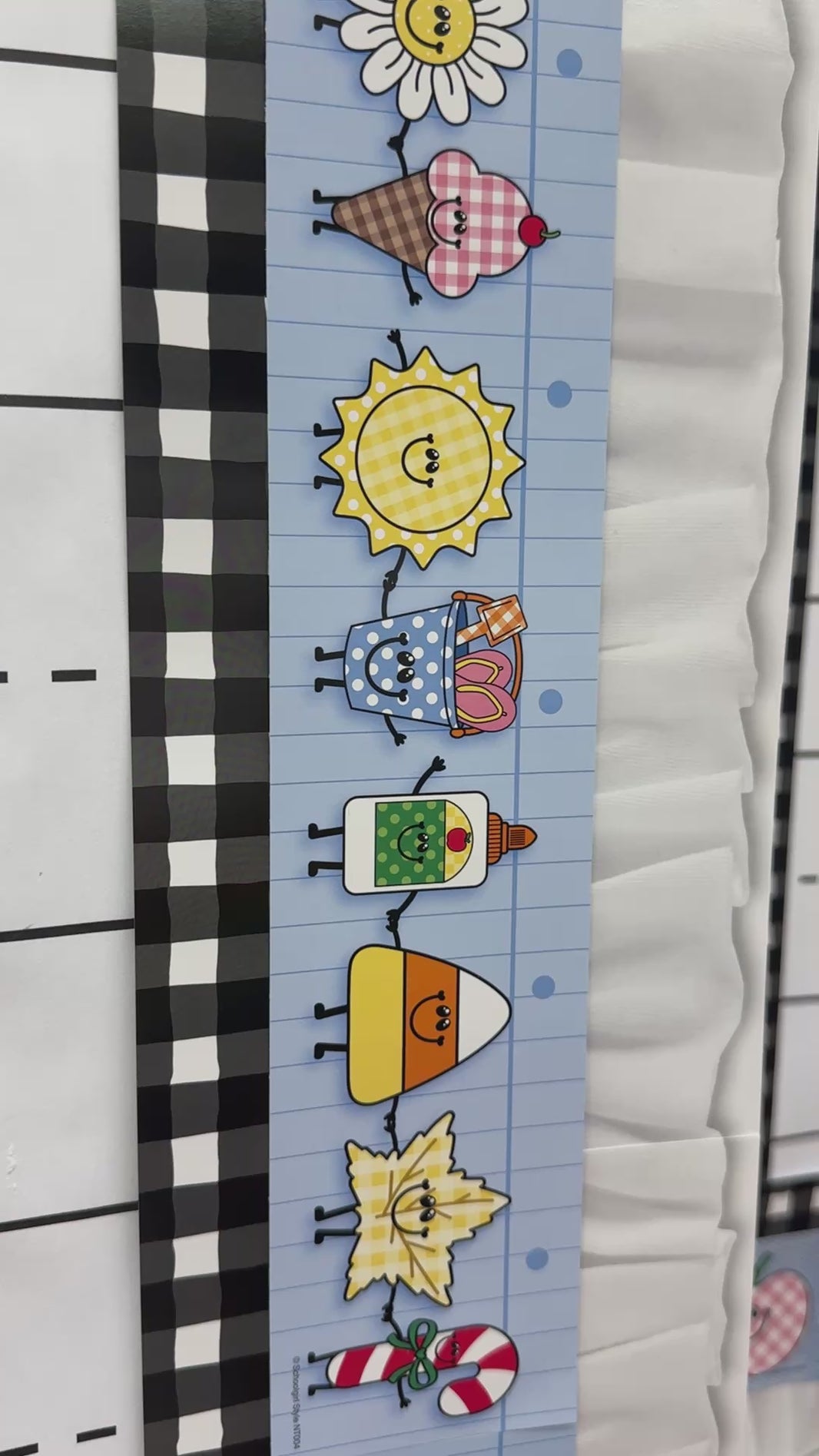 90s teacher happy little moments border 