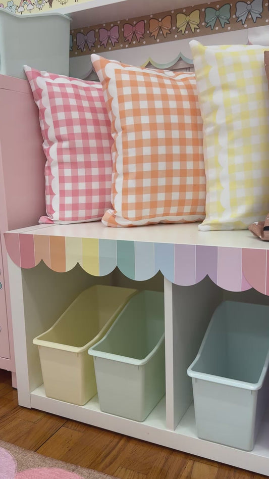 Sugar Stripes Border | A Year In Pastel