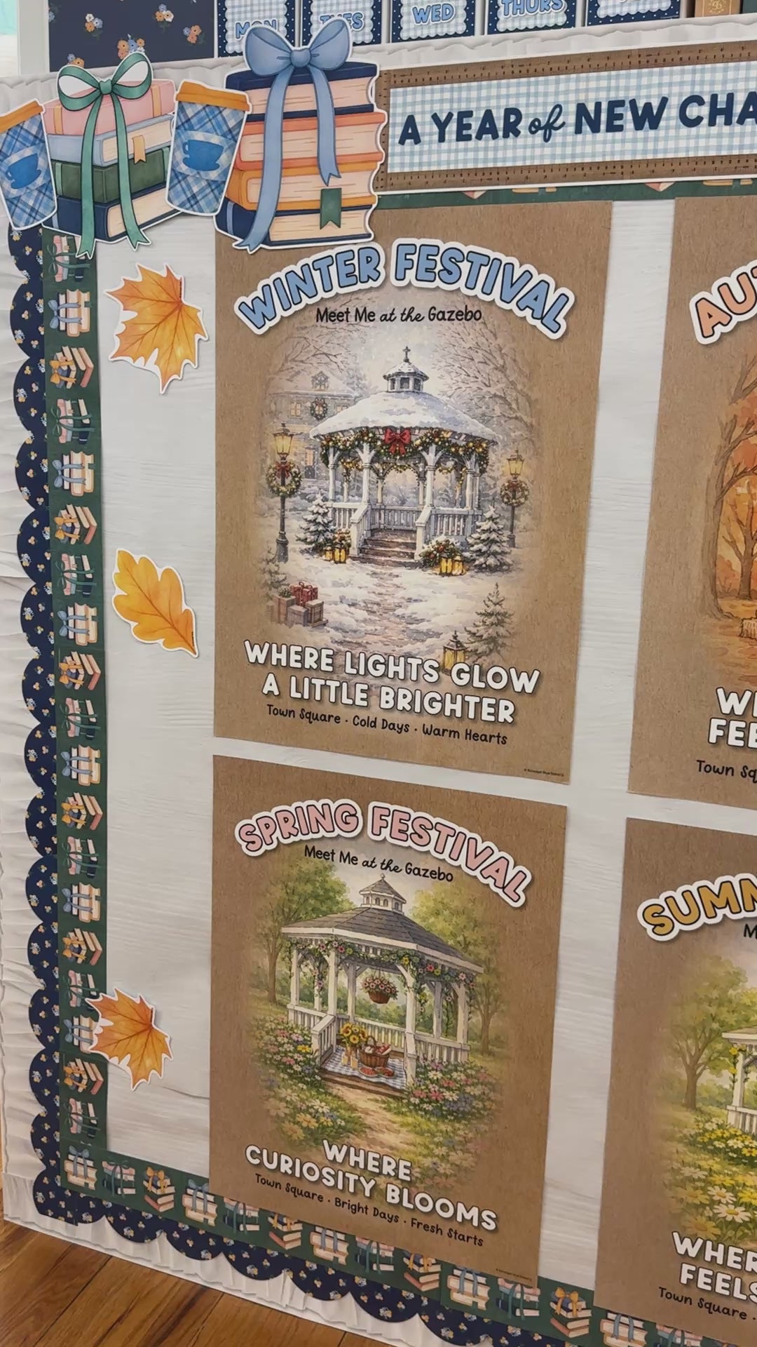 stars hollow seasonal festival posters