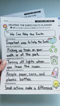 Load and play video in Gallery viewer, Printable First Grade April Writing Bundle
