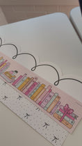 Load and play video in Gallery viewer, Favorite white border, bookworm pastel books border, seriously darling black bows border
