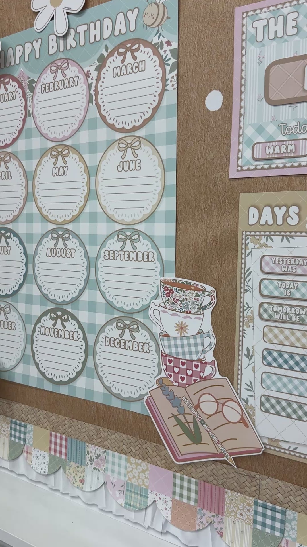 miss honey cottage classroom calendar