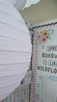 Load and play video in Gallery viewer, Spread kindness like wildflowers pastel classroom door decor 
