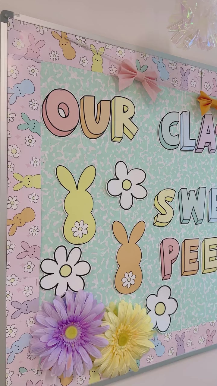 Spring classroom decor bundle