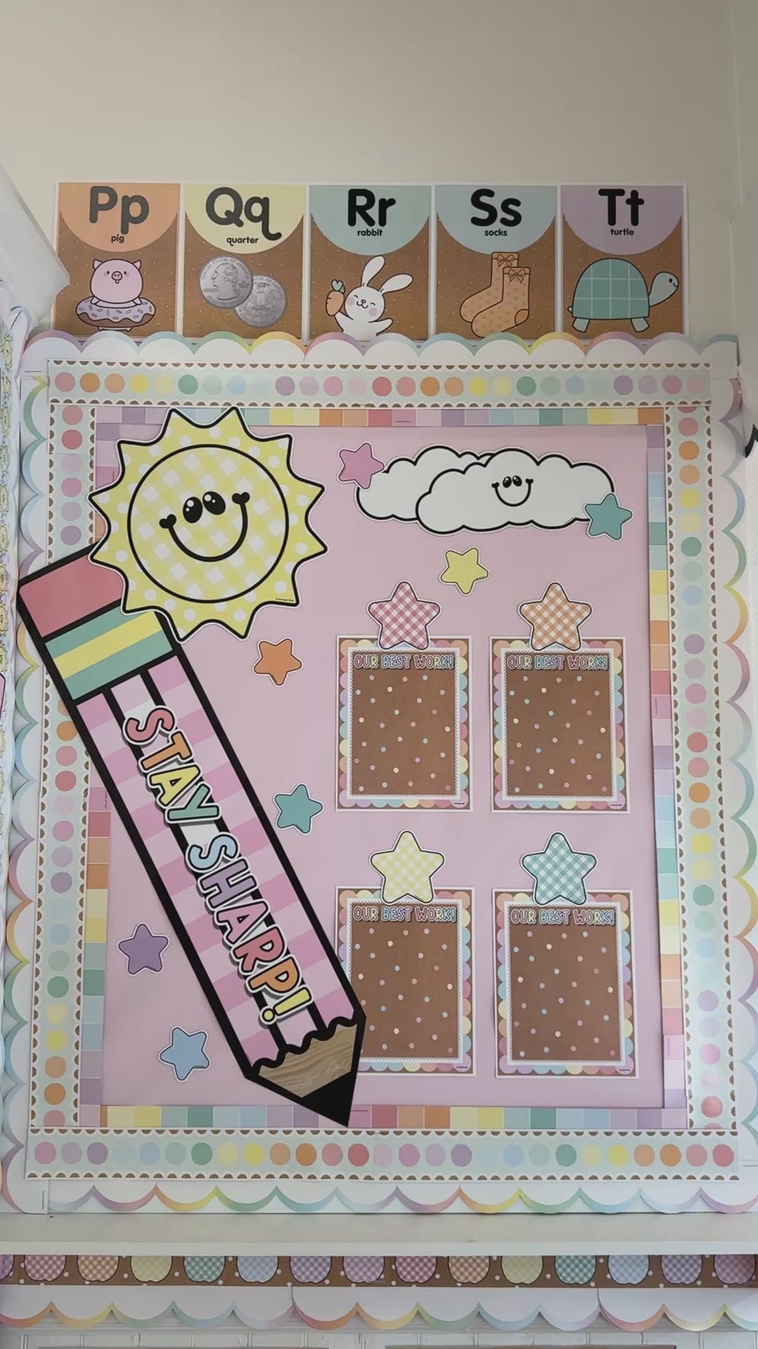 A year in pastel stay sharp pencil statement piece 