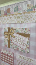 Load and play video in Gallery viewer, Printable Editable Birthday Bulletin Board Set | Miss Honey's Cottage Classroom
