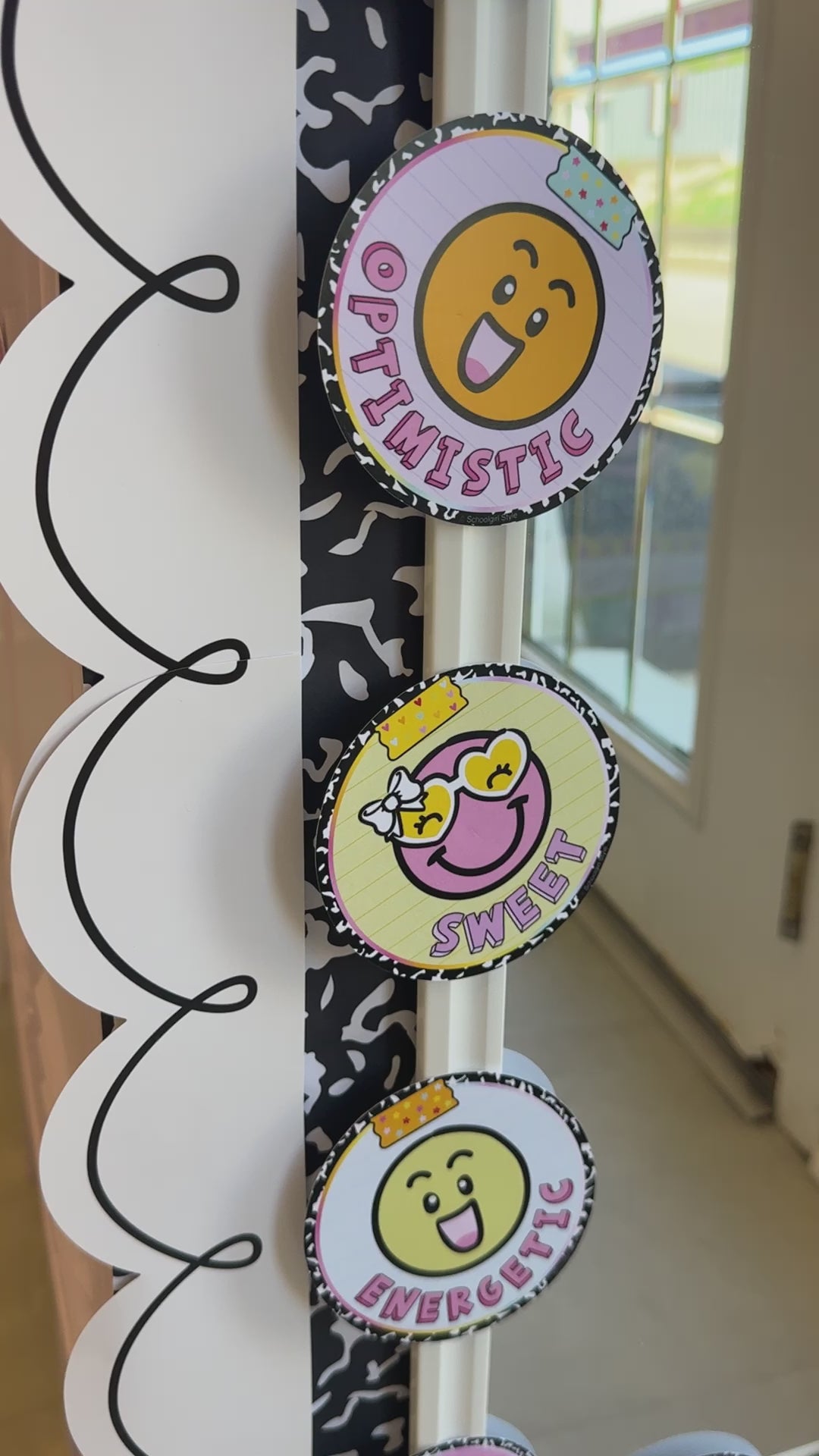 Rainbow pastel affirmation station