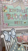 Load and play video in Gallery viewer, Kindness blooms here classroom headline 
