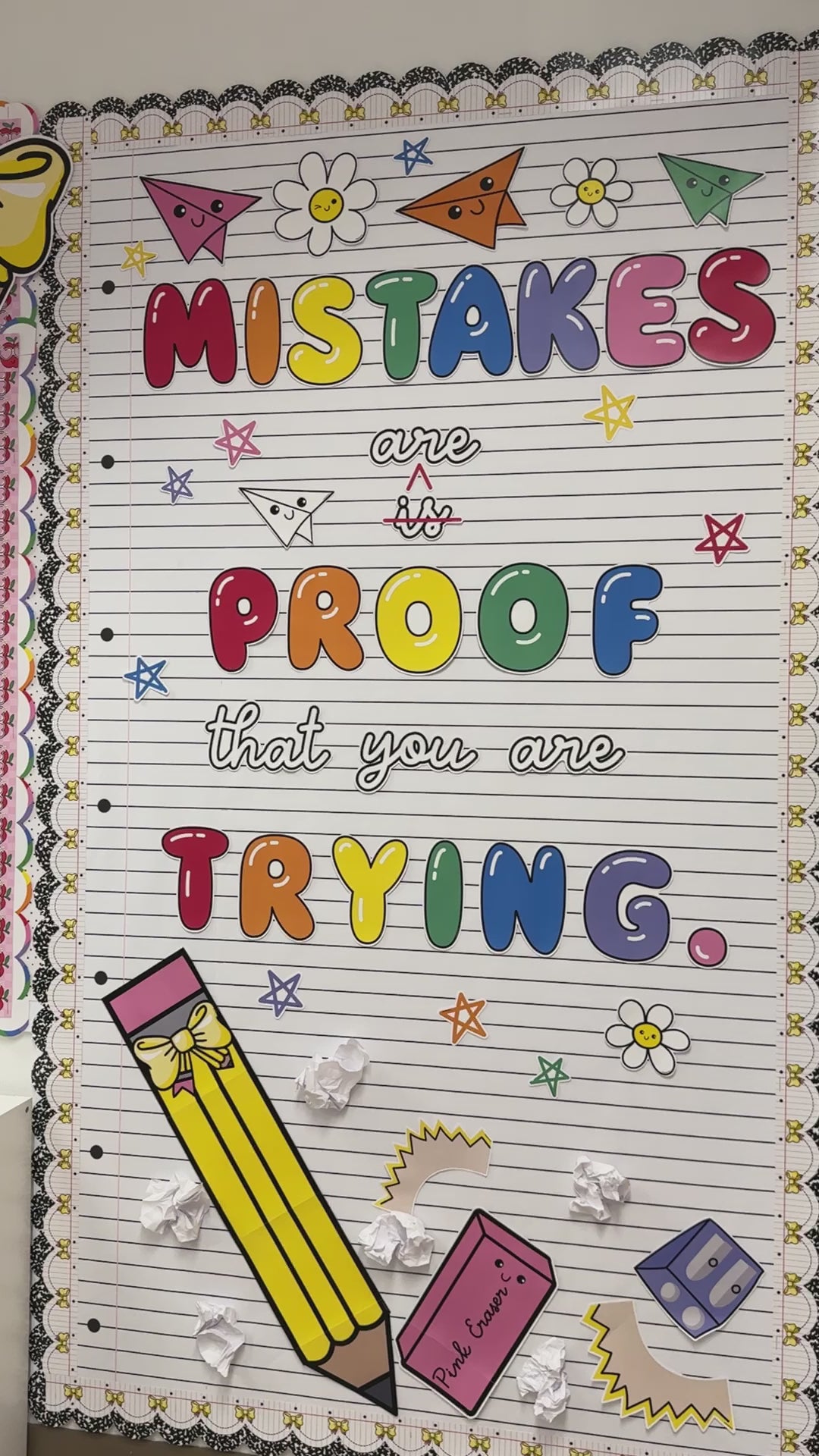 passing notes loose leaf notebook bulletin board paper 