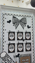 Load and play video in Gallery viewer, Classic Black and White Striped Bows Cutouts | Simply Sweet
