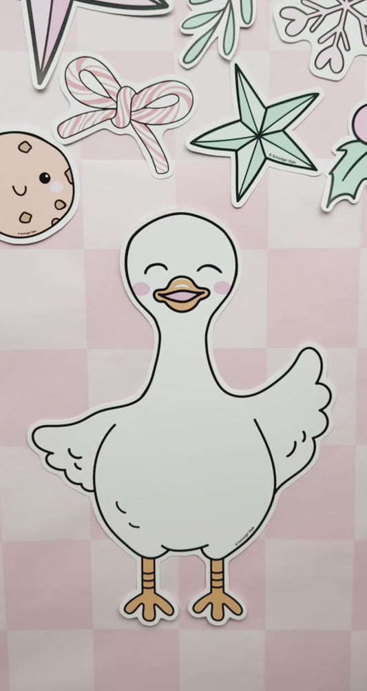 Classroom Goose Extra Large Cutout and Christmas Costume Bundle | Gertie the Goose