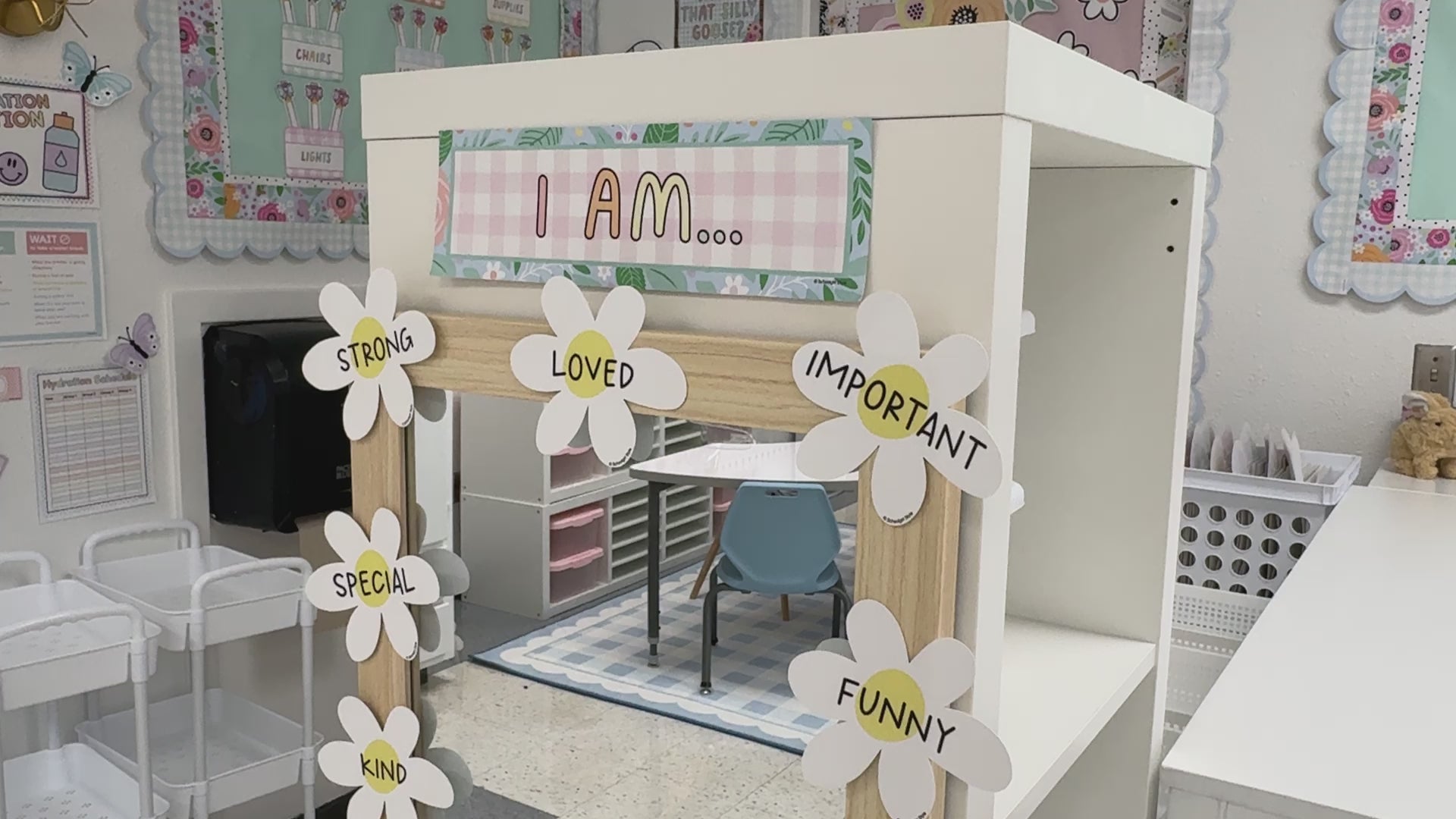 pastel affirmation station 