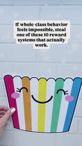 Load and play video in Gallery viewer, Printable Rainbow Classroom Rewards System Sets

