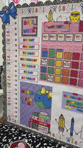 Load and play video in Gallery viewer, Color your world bright rainbow classroom poster 
