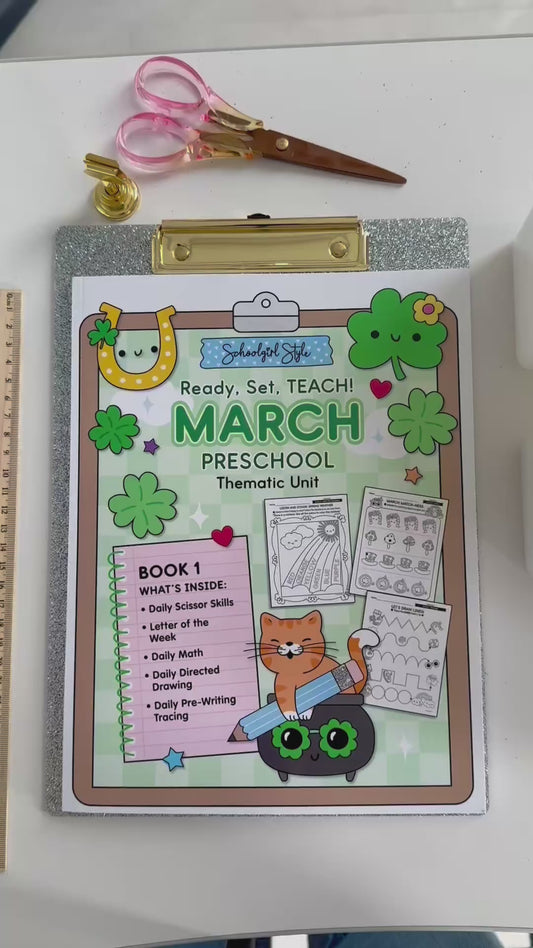 Ultimate Preschool March Thematic Unit Bundle