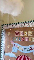 Load and play video in Gallery viewer, where learning takes flight door decor

