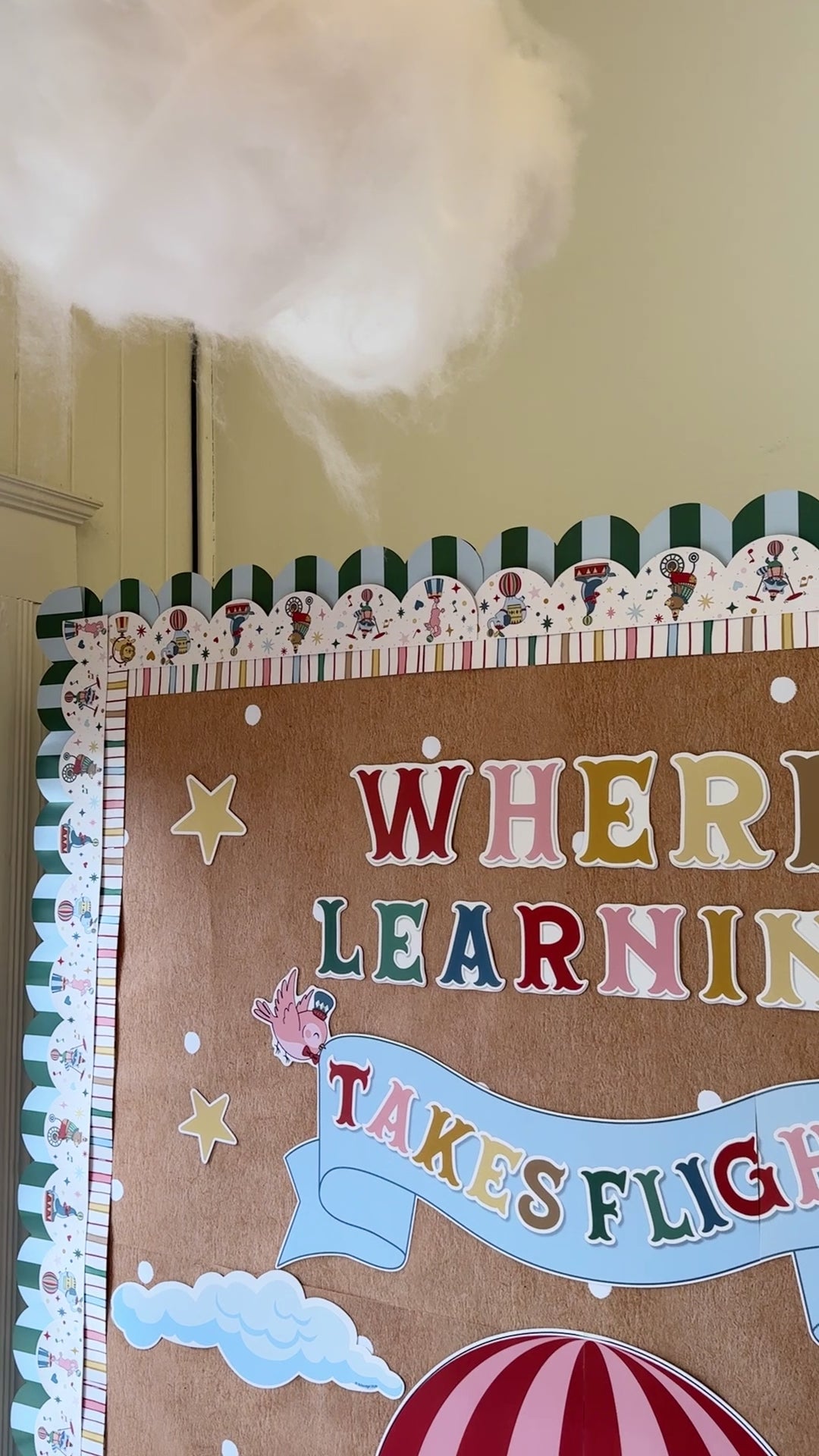 where learning takes flight door decor