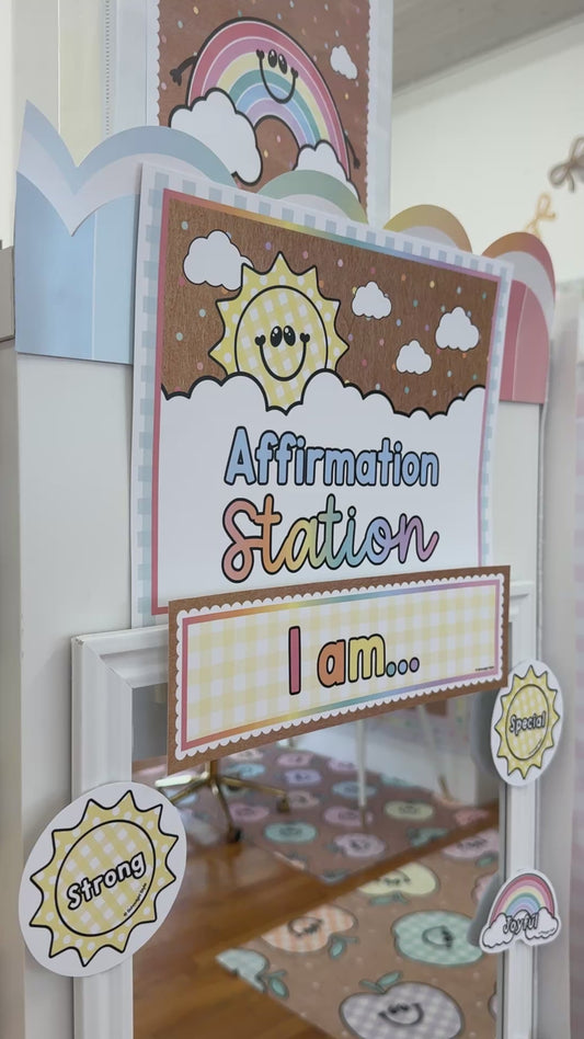 Printable Affirmation Station | A Year In Pastel