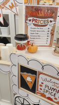 Load and play video in Gallery viewer, Printable November Dramatic Play Pumpkin Spice Cafe
