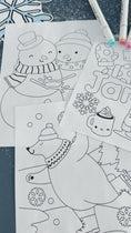 Load and play video in Gallery viewer, Free Printable January Coloring Pages
