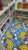 Load and play video in Gallery viewer, Number 2 Pencil Classroom Rug by Schoolgirl Style
