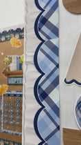 Load and play video in Gallery viewer, stars hollow plaid border
