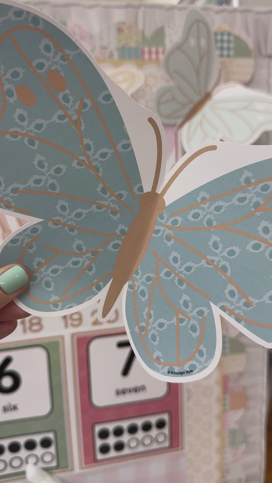 miss honey cottage classroom butterfly cutout