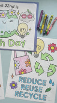 Load and play video in Gallery viewer, Printable April Earth Day Activities Pack
