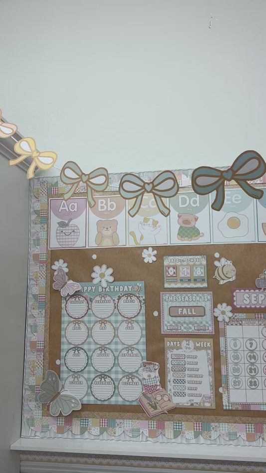 miss honey cottage classroom birthday chart