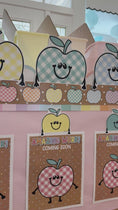 Load and play video in Gallery viewer, gingham apple toppers a year in pastel 
