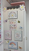 Load and play video in Gallery viewer, Pastel calming corner bulletin board set 
