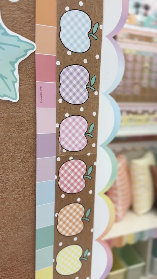 Sugar Stripes Border | A Year In Pastel