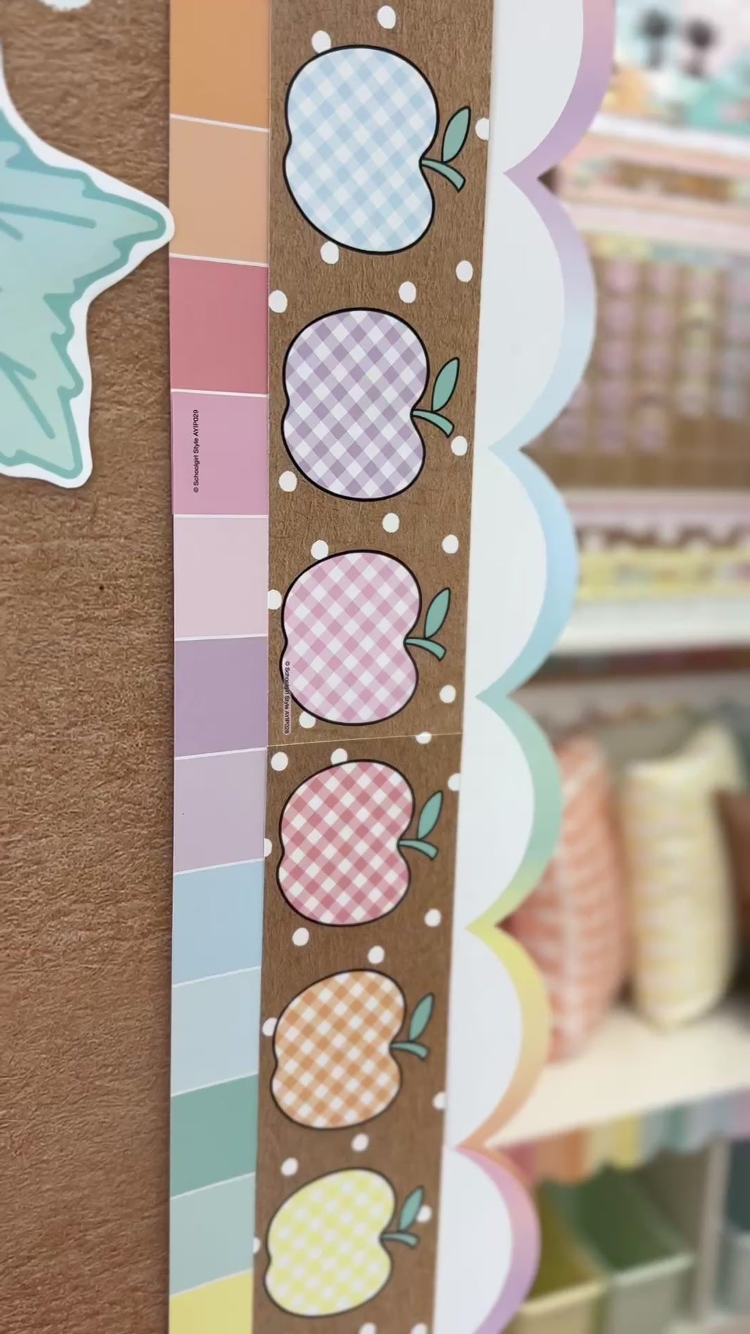 Sugar Stripes Border | A Year In Pastel