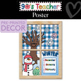 Load image into Gallery viewer, Winter Retro Poster | 90s Teacher
