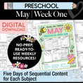 Load image into Gallery viewer, Printable Preschool May Week 1 Resources

