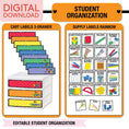 Load image into Gallery viewer, Printable Ultimate Rainbow Classroom Management and Organization Bundle
