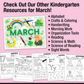 Load image into Gallery viewer, Printable Kindergarten March Writing Bundle
