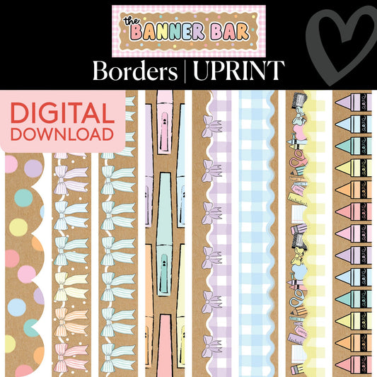Printable Border Bundle 1