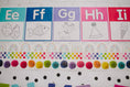 Load image into Gallery viewer, Over the Rainbow Bulletin Board Border
