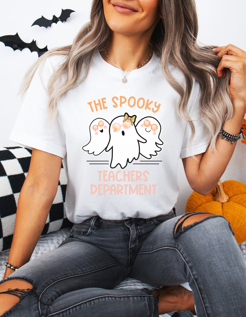 The spooky teachers department Halloween T-shirt | Schoolgirl Style